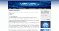 Desktop Screenshot of esotericscience.org